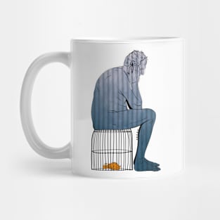 The old man and the cage Mug